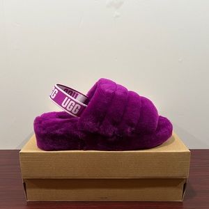 Ugg Fluff Yeah Slide, 1095119, Berrylicious